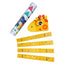 Metru masurare inaltime copii cu model magnetic 3D Girafa si sticker autocolant, 70 cm - 180 cm