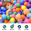 Set 100 Mingiuțe Colorate pentru Copii – Bile din Plastic Moale pentru Piscină, Tarc și Loc de Joacă
