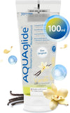 Lubrifiant AQUAglide Gel cu aroma vanilie, pe baza de apa, Joydivision, 100 ml