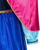 Rochie printesa Anna Frozen pentru fete, costumatie joc de rol petreceri, serbari, carnaval si cadou ideal pentru sarbatori, aniversari sau zile de nastere