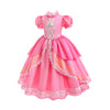Rochie printesa Aurora pentru fete, costumatie joc de rol petreceri, serbari, carnaval si cadou ideal pentru sarbatori, aniversari sau zile de nastere