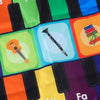 Covoraș muzical interactiv tip pian pentru copii, cu 8 instrumente și 10 melodii pentru joacă și dans, 126 × 46 cm