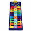 Covoraș muzical interactiv tip pian pentru copii, cu 8 instrumente și 10 melodii pentru joacă și dans, 126 × 46 cm