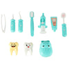 Set dentist pentru copii cu hipopotam si accesorii educative, bleu