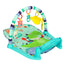 Salteluta interactiva 3in1 pentru bebelusi - covoras cu activitati, pian muzical si jucarii senzoriale