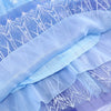 Rochie printesa Elsa Frozen pentru fete, costumatie joc de rol petreceri, serbari, carnaval si cadou ideal pentru sarbatori, aniversari sau zile de nastere