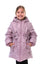 DAMARIS - Geaca de iarna pentru fetite, cu gluga si fundite decorative lila