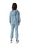 JOYNIA - Trening din bumbac premium cu hanorac si pantaloni, bleu