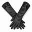 Mănuși din Satin Negru pentru Fetițe - Accesoriu Rochie de Prințesă, Cosplay, Carnaval și Serbări