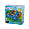 Circuit interactiv cu obstacole, parcare si vehicule de politie, ambulanta, pompieri, 34x30 cm