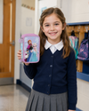 Penar Echipat Frozen Disney, cu 42 Piese și 3 Compartimente, Mov