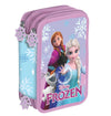Penar Echipat Frozen Disney, cu 42 Piese și 3 Compartimente, Mov