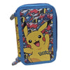 Penar Echipat, Model Pokemon, cu 43 Piese și 3 Compartimente, Multicolor