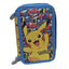 Penar Echipat, Model Pokemon, cu 43 Piese și 3 Compartimente, Multicolor
