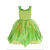 Rochie zana Clopotica cu accesorii pentru fetite costumatie joc de rol Tinker Bell petreceri, serbari, carnaval si cadou ideal pentru sarbatori, aniversari sau zile de nastere