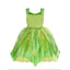 Rochie zana Clopotica cu accesorii pentru fetite costumatie joc de rol Tinker Bell petreceri, serbari, carnaval si cadou ideal pentru sarbatori, aniversari sau zile de nastere