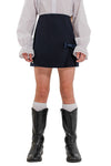 KELLY - Fusta/pantalon din stofa, skort bleumarin