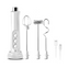 Mixer spuma lapte cu 3 teluri interschimbabile, incarcare wirless si acumulator incorporat, 3 trepte de viteza pentru spumare, frappe, cappucino, mixat oua, alb