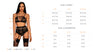 Body Luiza Teddy – lenjerie erotica sexy din dantelă cu decupaje provocatare S/M, rosu