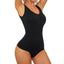 Body modelator cu compresie abdomen si efect de lifting la bust, lenjerie modelatoare fara cusaturi, din material respirabil, usor de imbracat - negru