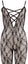 Bodystocking – catsuit sexy din plasă cu dantela si decolteu provocator 2XL/3XL, negru