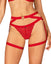 Portjartier sexy Elianes – accesoriu erotic provocator, roșu