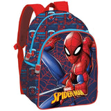 Ghiozdan pentru Școală, Model Spiderman, cu 2 Compartimente, Bretele Ajustabile și Întărite, 40 × 30 × 17 cm, Multicolor