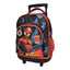Ghiozdan Troler pentru Școală, Model Spiderman, cu 2 Compartimente, Mâner Telescopic, Bretele Ajustabile și Întărite, 44 × 33 × 23 cm, Multicolor