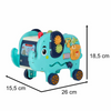 Elefant Interactiv Montessori pentru Copii cu Activități Senzoriale și Jocuri Educative