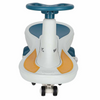 Mașinuță Gravitațională Swing Car LED cu Roți Luminoase, Muzică și Volan 360°, Fără Pedale, Verde Turcoaz, Max. 100 kg
