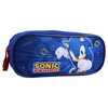 Penar Neechipat Model Sonic, Albastru, cu 2 Compartimente, 22 × 9 × 9 cm