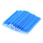 Set 100 Micro Brush, microaplicatoare extensii gene, albastru