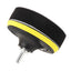 Set 12 piese polish auto profesional cu taler M14, discuri de burete 15 cm, lana si adaptor pentru bormasina