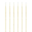 Set 100 Micro Brush, microaplicatoare extensii gene, sclipici galben
