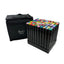 Set 80 markere colorate duble cu suport si geanta depozitare, varf subtire si gros 1/6 mm, cerneala pe baza de alcool