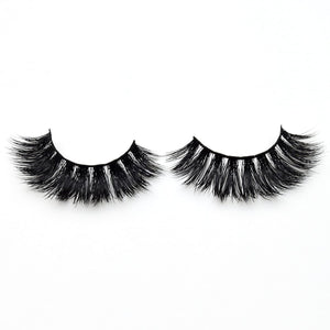 Gene false din păr natural Mink 3D Glam