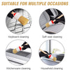 Set 9 pensule și perii profesionale pentru detailing și curățare interior-exterior auto