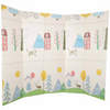Covoraș din spumă reversibil pliabil 150x200 cm Ursuleți & Pădure, impermeabil și termoizolant pentru copii