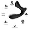 Vibrator pentru prostata si perineu STORM cu 9 moduri de vibratii, incarcare magnetica, silicon premium, negru