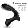 Vibrator pentru prostata si perineu STORM cu 9 moduri de vibratii, incarcare magnetica, silicon premium, negru