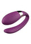 Vibrator pentru cuplu V-Vibe cu 7 moduri de vibratii, telecomanda wireless si incarcare USB, silentios, silicon premium, mov