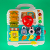 Tablă Senzorială Montessori cu Activități Educative - Busy Board XXL cu Jucării Interactive pentru Motricitate