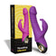 Vibrator Rabbit ZING cu 9 moduri de vibratii si incarcare magnetica, silentios, silicon premium, mov