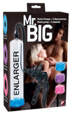 Pompa pentru marire penis 3-Sleeve System Pump Mr. Big cu 3 manşoane, crestere sustinuta si erectie puternica, manuala