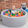 Set 100 Mingiuțe Colorate pentru Copii – Bile din Plastic Moale pentru Piscină, Tarc și Loc de Joacă