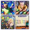 Set 100 Mingiuțe Colorate pentru Copii – Bile din Plastic Moale pentru Piscină, Tarc și Loc de Joacă