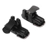 Trigger controller gaming pentru telefon, cu precizie ridicata si carcasa transport, pentru PUBG/Fortnite/Apex/Call of Duty/Free Fire, aliaj de aluminiu + ABS