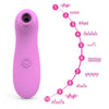 Stimulator clitoris cu suctiune si 10 moduri de vibratii, incarcare USB, silentios, silicon premium, roz