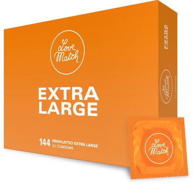 Prezervative profesionale Love Match Extra Large XL, 144 buc