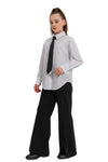 ELODIE - Cravata de copii pentru uniforme scolare, negru